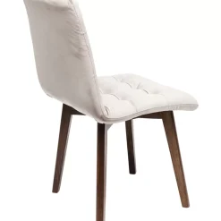 KARE Design Stuhl Moritz Velvet Silbergrau- Stühle