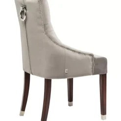 KARE Design Stuhl Prince Velvet Grau- Stühle