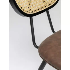 KARE Design Stuhl Rosali Braun- Stühle