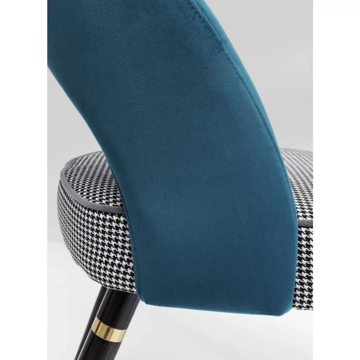 KARE Design Stuhl Samantha Petrol- Stühle