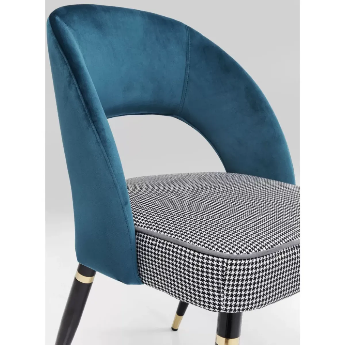 KARE Design Stuhl Samantha Petrol- Stühle