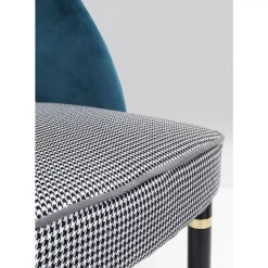 KARE Design Stuhl Samantha Petrol- Stühle
