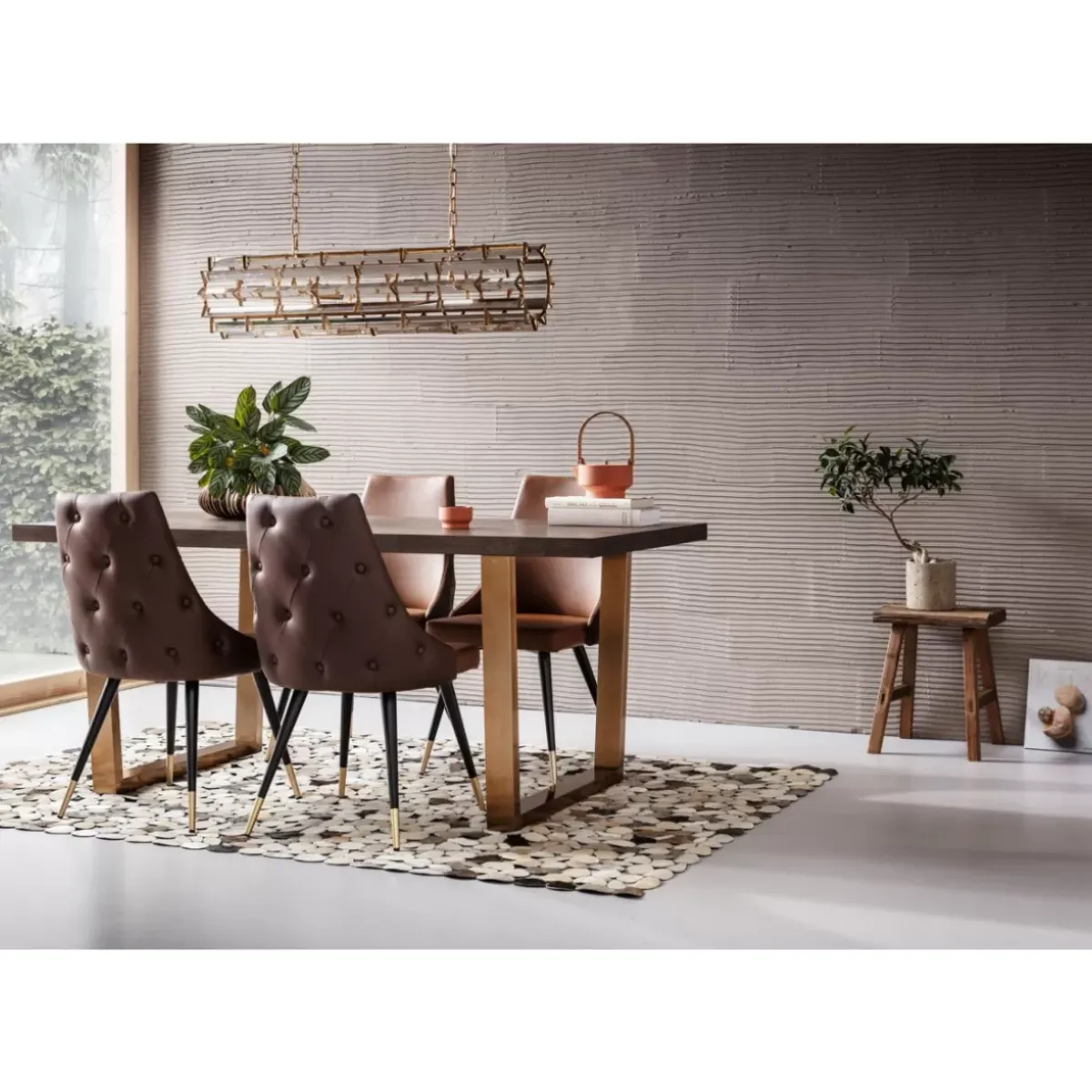 KARE Design Stuhl Urban Desire Braun- Stühle