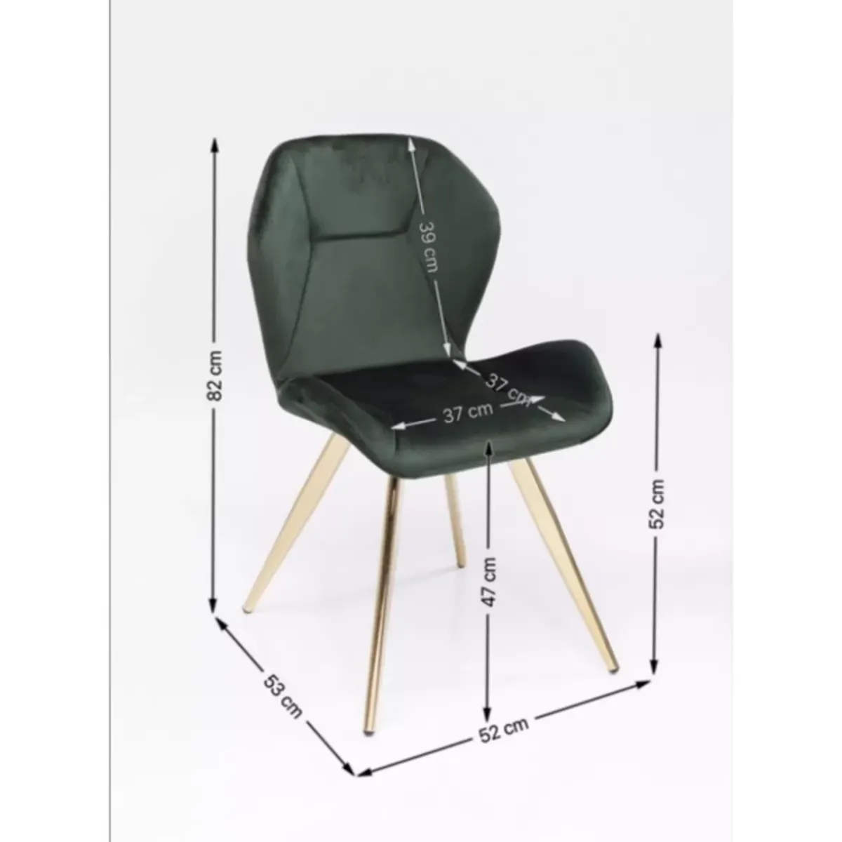 KARE Design Stuhl Viva Grun- Stühle