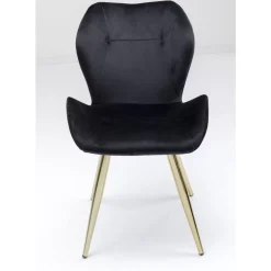 KARE Design Stuhl Viva Schwarz- Stühle