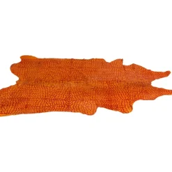 KARE Design Teppich Croco Orange- Teppiche