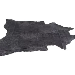 KARE Design Teppich Croco Schwarz- Teppiche