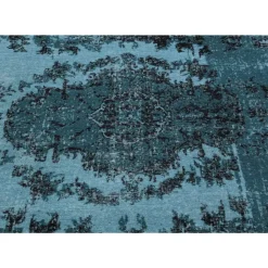 KARE Design Teppich Kelim Pop Turquoise 200X300Cm- Teppiche