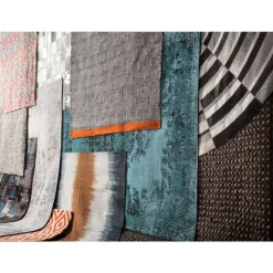 KARE Design Teppich Kelim Pop Turquoise 170X240Cm- Teppiche