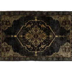 KARE Design Teppich Ornamento Anthrazit 170X240Cm- Teppiche