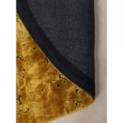 KARE Design Teppich Silja Gelb O200Cm- Teppiche