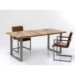 KARE Design Tisch Abstract Silber 180X90- Tische