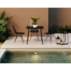 KARE Design Tisch Bora Bora 80X80- Outdoormöbel