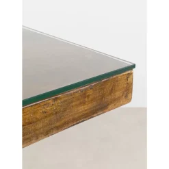 KARE Design Tisch Conley Cross Brass 180X90Cm- Tische