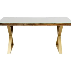KARE Design Tisch Conley Cross Brass 180X90Cm- Tische