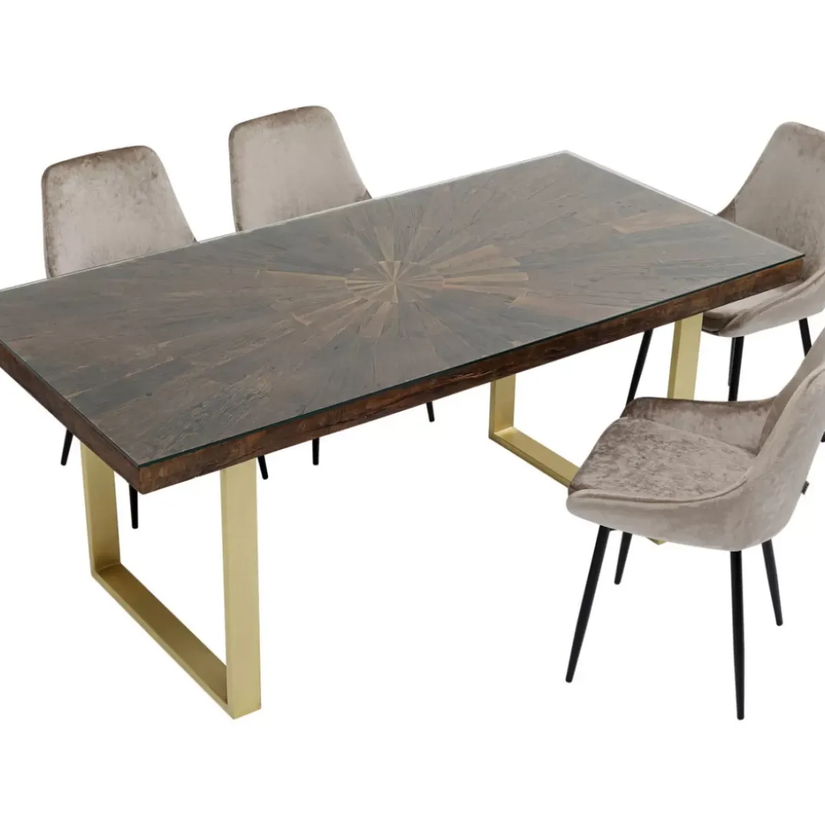 KARE Design Tisch Conley Messing 180X90- Tische