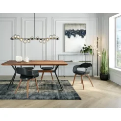 KARE Design Tisch Downtown Walnuss 220X100Cm- Tische