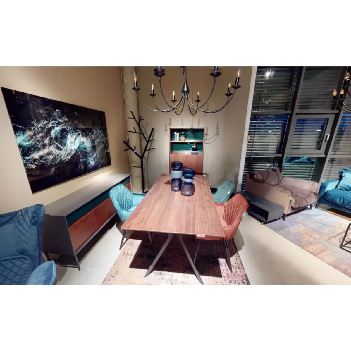 KARE Design Tisch Downtown Walnut 180X90- Tische