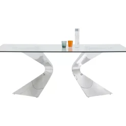 KARE Design Tisch Gloria Chrome 200X100Cm- Tische