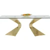 KARE Design Tisch Gloria Gold 200X100Cm- Tische