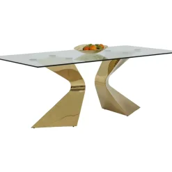 KARE Design Tisch Gloria Gold 200X100Cm- Tische
