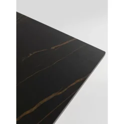 KARE Design Tisch Gloria Outdoor Keramik Schwarz 180X90Cm- Outdoormöbel