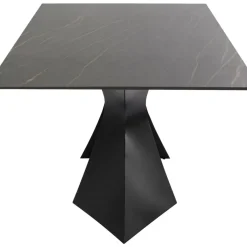 KARE Design Tisch Gloria Outdoor Keramik Schwarz 180X90Cm- Outdoormöbel