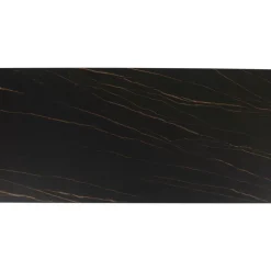 KARE Design Tisch Gloria Outdoor Keramik Schwarz 180X90Cm- Outdoormöbel