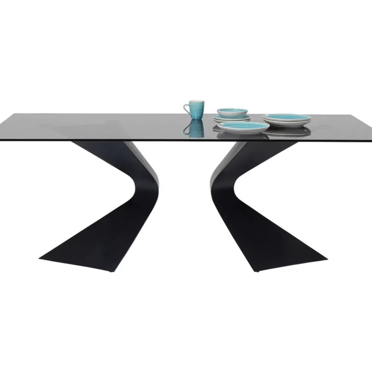 KARE Design Tisch Gloria Schwarz 200X100Cm- Tische