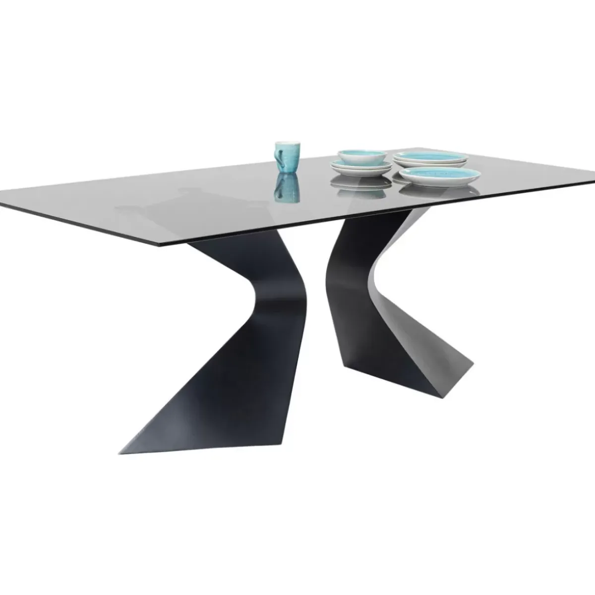 KARE Design Tisch Gloria Schwarz 200X100Cm- Tische