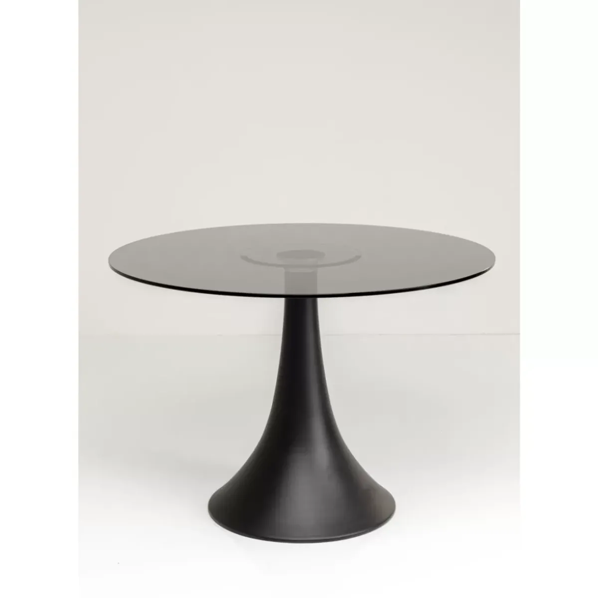 KARE Design Tisch Grande Possibilita Smoke Glas O110Cm- Tische