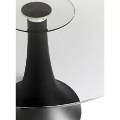 KARE Design Tisch Grande Possibilita Smoke Glas O110Cm- Tische