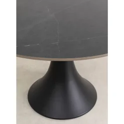 KARE Design Tisch Grande Possibilita Schwarz O120Cm- Tische