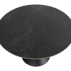 KARE Design Tisch Grande Possibilita Schwarz O120Cm- Tische