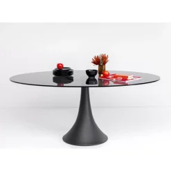 KARE Design Tisch Grande Possibilita Smoke Glas 180X120Cm- Tische