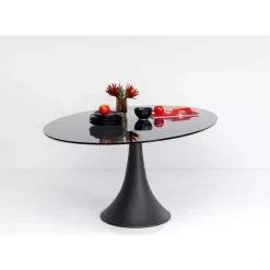KARE Design Tisch Grande Possibilita Smoke Glas 180X120Cm- Tische