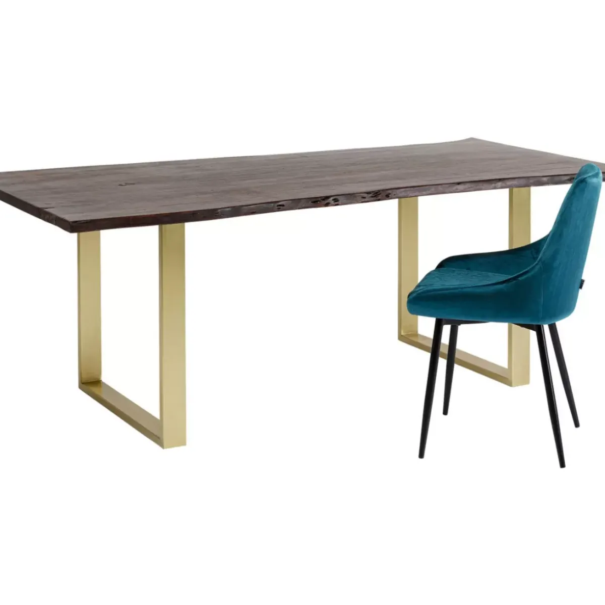 KARE Design Tisch Harmony Dunkel Messing 160X80- Tische