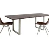 KARE Design Tisch Harmony Dunkel Silber 160X80- Tische