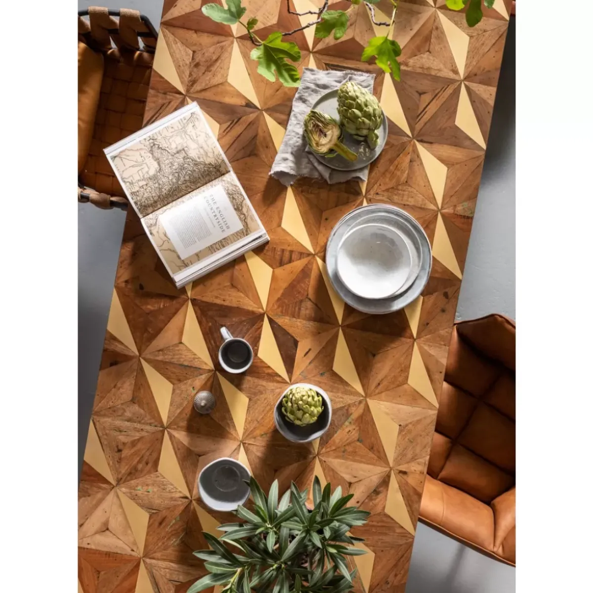 KARE Design Tisch Illusion Gold 200X95Cm- Tische