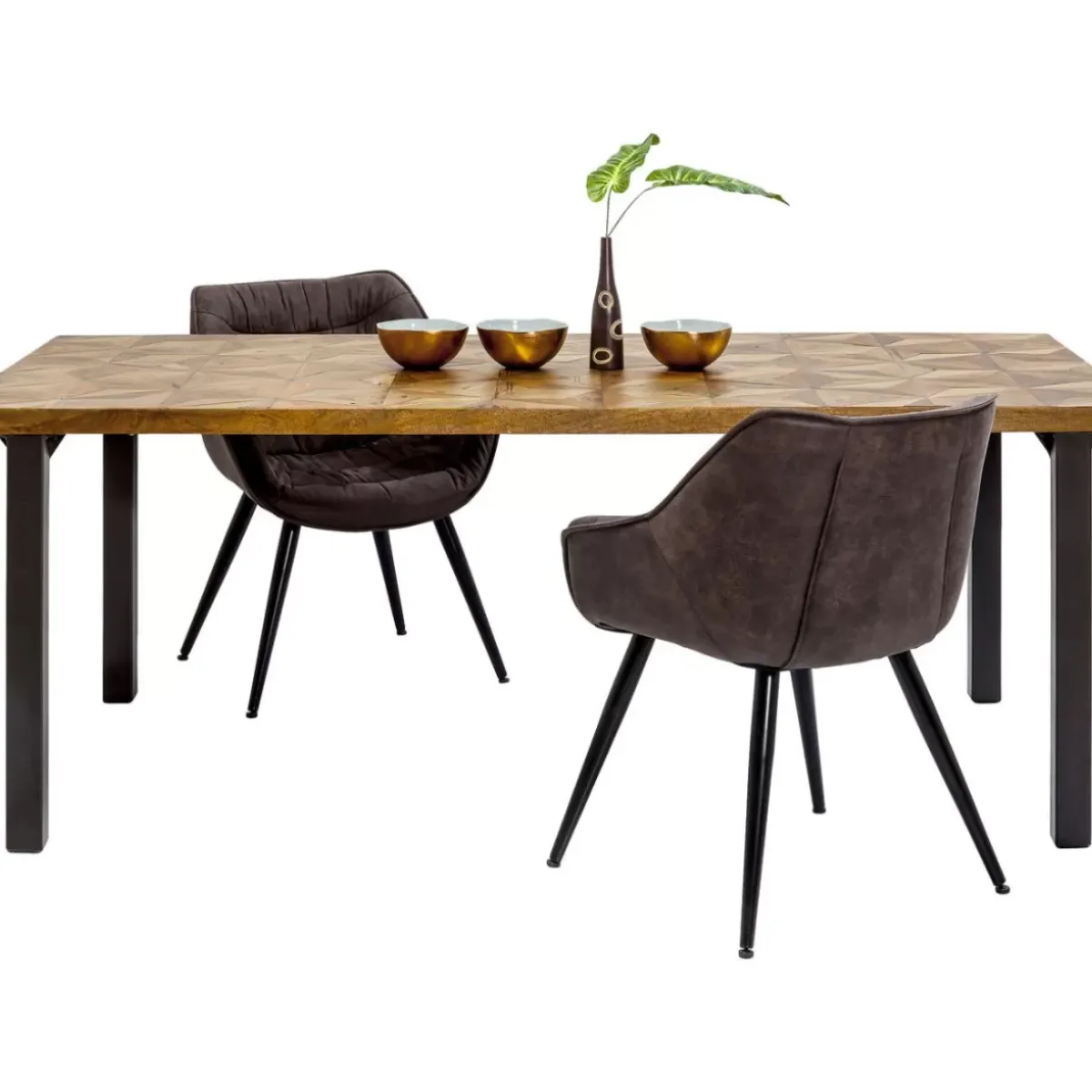 KARE Design Tisch Illusion Gold 200X95Cm- Tische