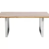 KARE Design Tisch Jackie Eiche Chrom 160X80- Tische