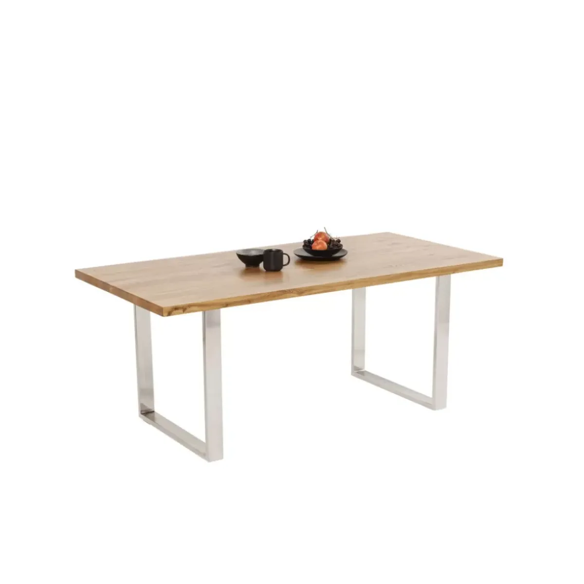 KARE Design Tisch Jackie Eiche Chrom 160X80- Tische