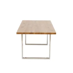 KARE Design Tisch Jackie Eiche Chrom 160X80- Tische