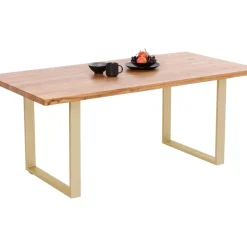 KARE Design Tisch Jackie Eiche Messing 160X80- Tische