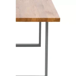 KARE Design Tisch Jackie Eiche Rohstahl 160X80- Tische