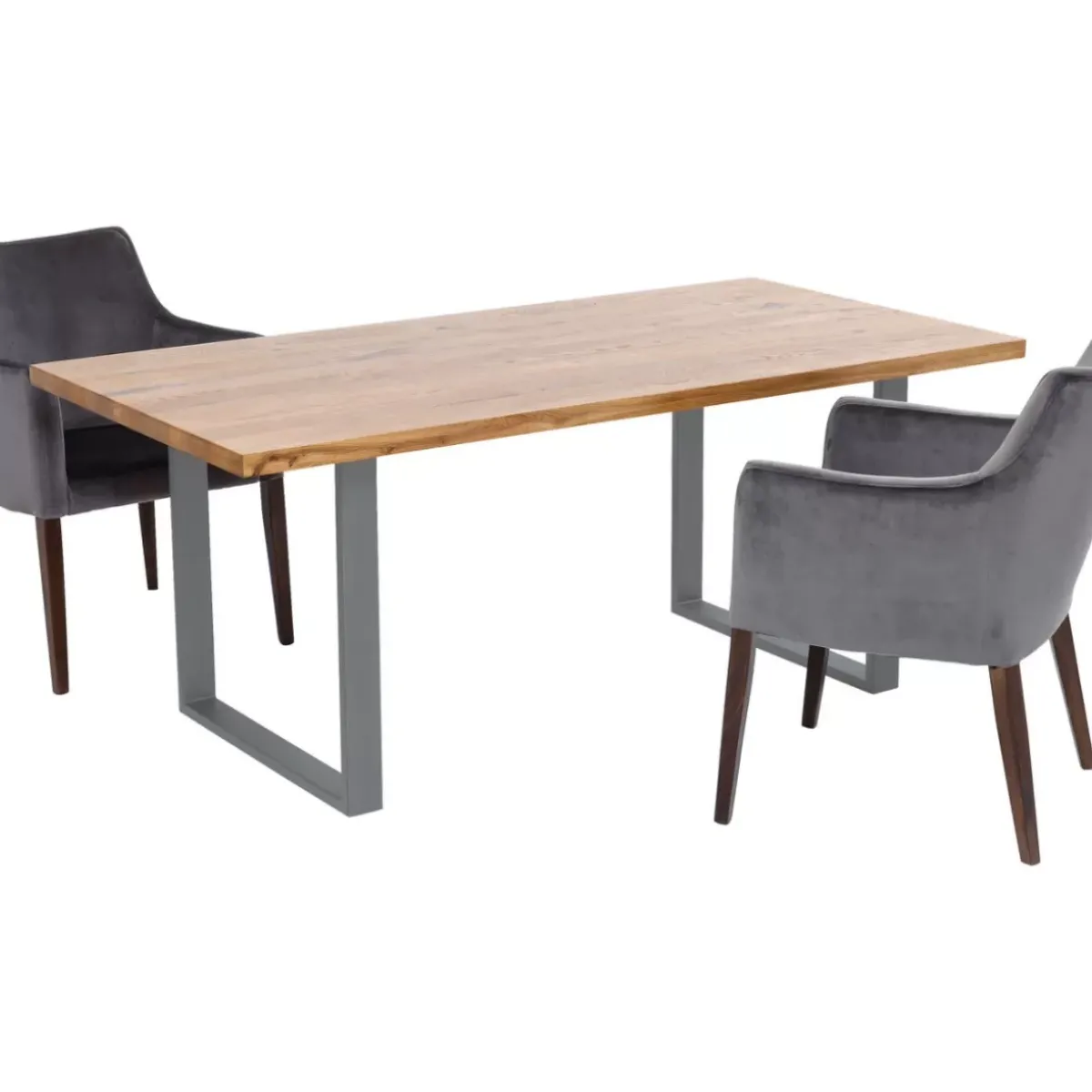 KARE Design Tisch Jackie Eiche Rohstahl 160X80- Tische