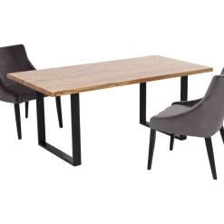 KARE Design Tisch Jackie Eiche Schwarz 200X100- Tische