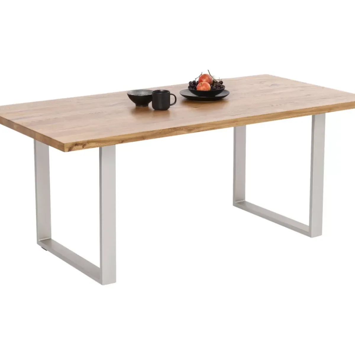 KARE Design Tisch Jackie Eiche Silber 160X80- Tische