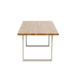 KARE Design Tisch Jackie Eiche Silber 160X80- Tische