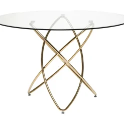 KARE Design Tisch Molekular Gold O120Cm- Tische
